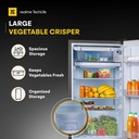 realme TechLife 84 L Direct Cool Single Door 2 Star Refrigerator (Silver Grey) - Photo 4