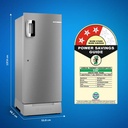 BOSCH 207 L Direct Cool Single Door 3 Star Refrigerator (Fine steel) - Photo 3
