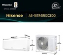 Hisense 2026 Model 1.5 Ton 3 Star Split Inverter AC (White) - Photo 3