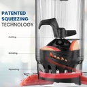 Solara Cold Press Juicer Machine for Home, Electric Slow Juicer for Fruits, Vegetables, 200 W Juicer (Black) - Photo 3