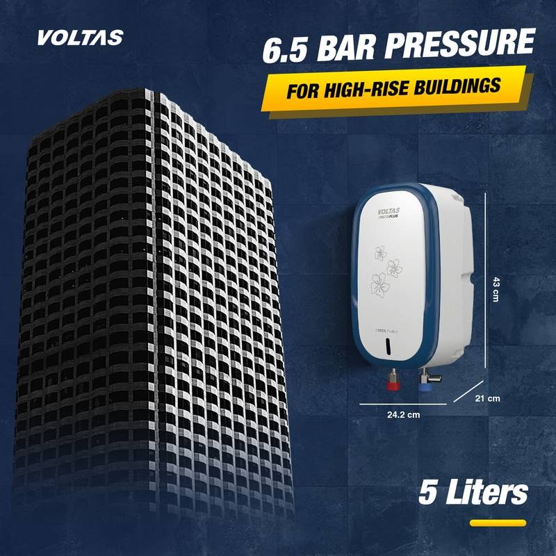 Voltas 4610194 5 L Instant Water Geyser - Photo 2