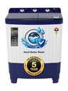 [SMH-4E3AD4B0BF8BAE2D] realme TechLife 7.5 kg with Swift Jet Dry Semi Automatic Top Load Washing Machine Blue, White (Blue and White)