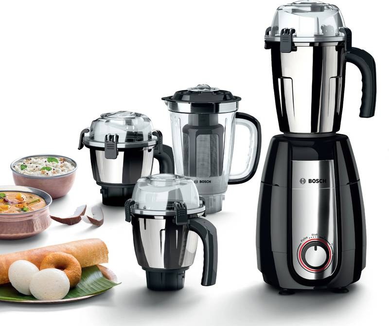 [SMH-4BAC2A934FAD81AC] BOSCH TrueMixx Pro 1000 W Mixer Grinder (Black, Steel)