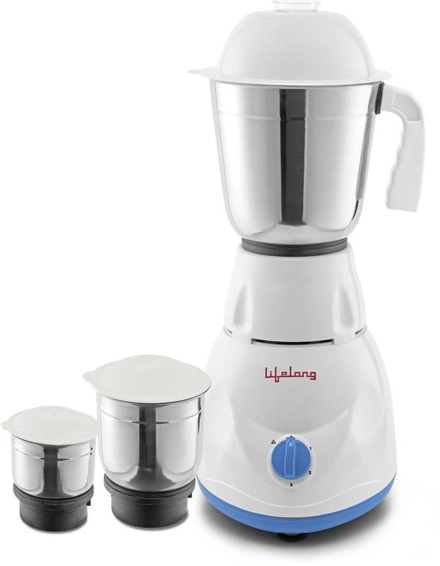 [SMH-B028D034F863EC47] Lifelong Power Pro 500 W Mixer Grinder (Blue)