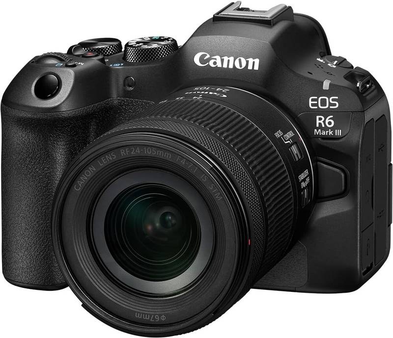 Canon EOS R6 Mark III Mirrorless Camera Body with RF24-105mm f/4-7.1 IS STM (Black) - Photo 2