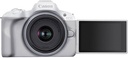 Canon EOS R50 Mirrorless Camera Body with RF - S 18 - 45 mm f/4.5 - 6.3 IS STM (White) - Photo 4