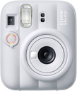 FUJIFILM Instax Mini 13 Instant Camera with 10X1 Film With Zenko Red Pouch Kit Instant Camera (Clay White) - Photo 2
