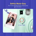 Fujifilm Instax Analog Instax Mini 13 - Green Instant Camera (Lagoon Green) - Photo 4