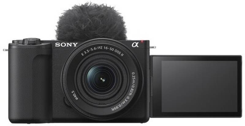 [SMC-C16F5C190BBD34F1] SONY Alpha ZV-E10M2K Mirrorless Camera Body with 16–50 mm Power Zoom 26MP APS-C 4K60p Vlogging Camera (Black)