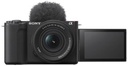 [SMC-C16F5C190BBD34F1] SONY Alpha ZV-E10M2K Mirrorless Camera Body with 16–50 mm Power Zoom 26MP APS-C 4K60p Vlogging Camera (Black)