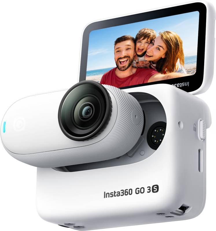 [SMC-8A1DBE0F28B30AEE] Insta360 GO 3S (64GB) White Sports and Action Camera