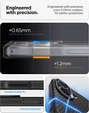 Spigen Liquid Air Back Cover for iPhone 17 - ACS11554 (Matte Black) - Photo 4