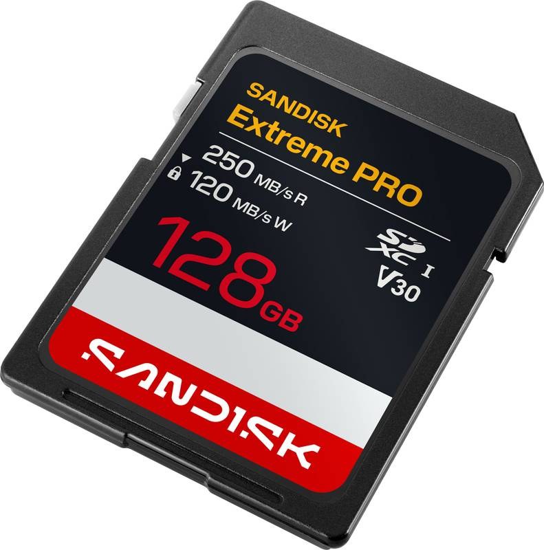 SanDisk SDSDXXJ-128G-GSCIN SANDISK Extreme PRO SD UHS-I Card 128 GB SDXC UHS Class 1 250 MB/s  Memory Card Compatible with Mobile, Computer, Tablet, Camera, Gaming Console - Photo 2