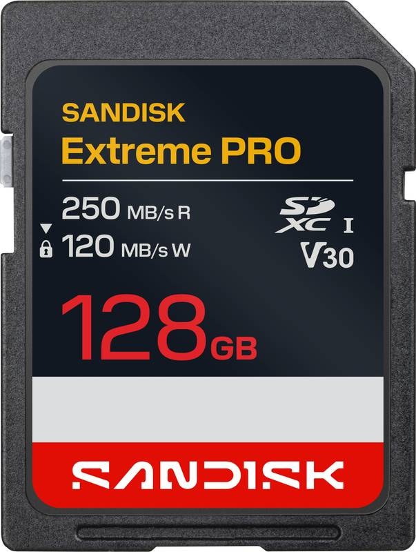 SanDisk SDSDXXJ-128G-GSCIN SANDISK Extreme PRO SD UHS-I Card 128 GB SDXC UHS Class 1 250 MB/s  Memory Card Compatible with Mobile, Computer, Tablet, Camera, Gaming Console - Photo 3