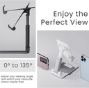 Ambrane Twistand Mobile Holder (White) - Photo 3