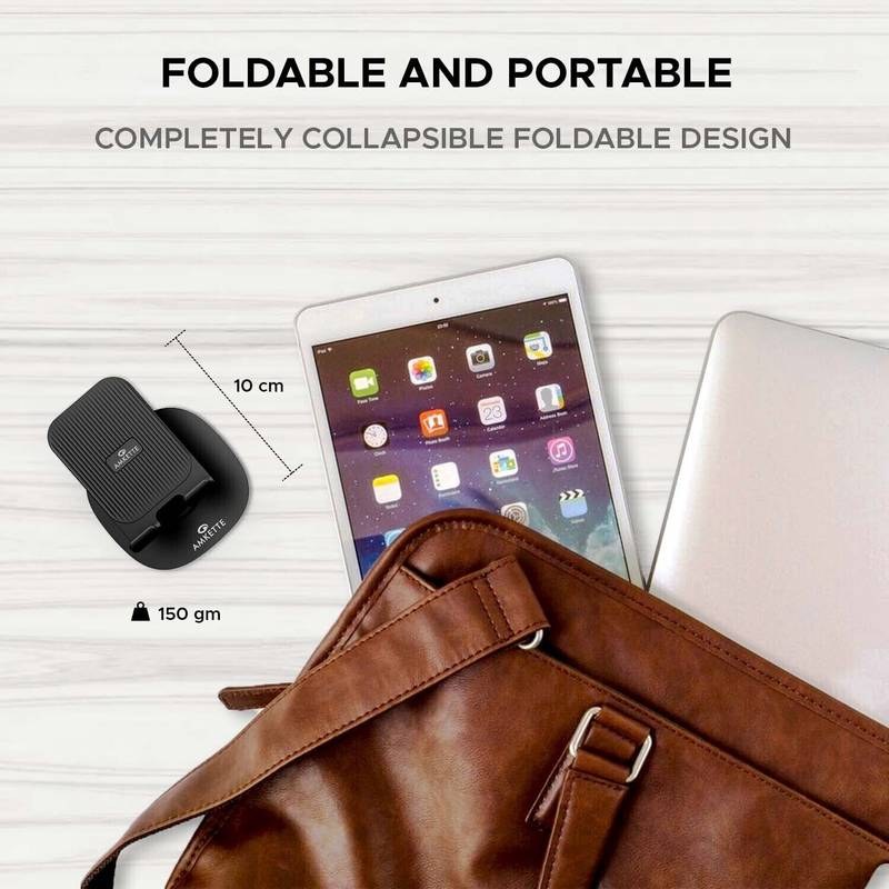 AMKETTE Ergo 360 Desk Mobile Holder (Black) - Photo 4
