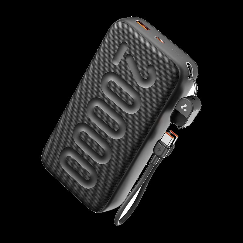 [SMX-D1F5B25343475A4E] Ambrane 20000 mAh 22.5 W Compact Power Bank - Stylo N20 (Black)