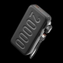 [SMX-D1F5B25343475A4E] Ambrane 20000 mAh 22.5 W Compact Power Bank - Stylo N20 (Black)