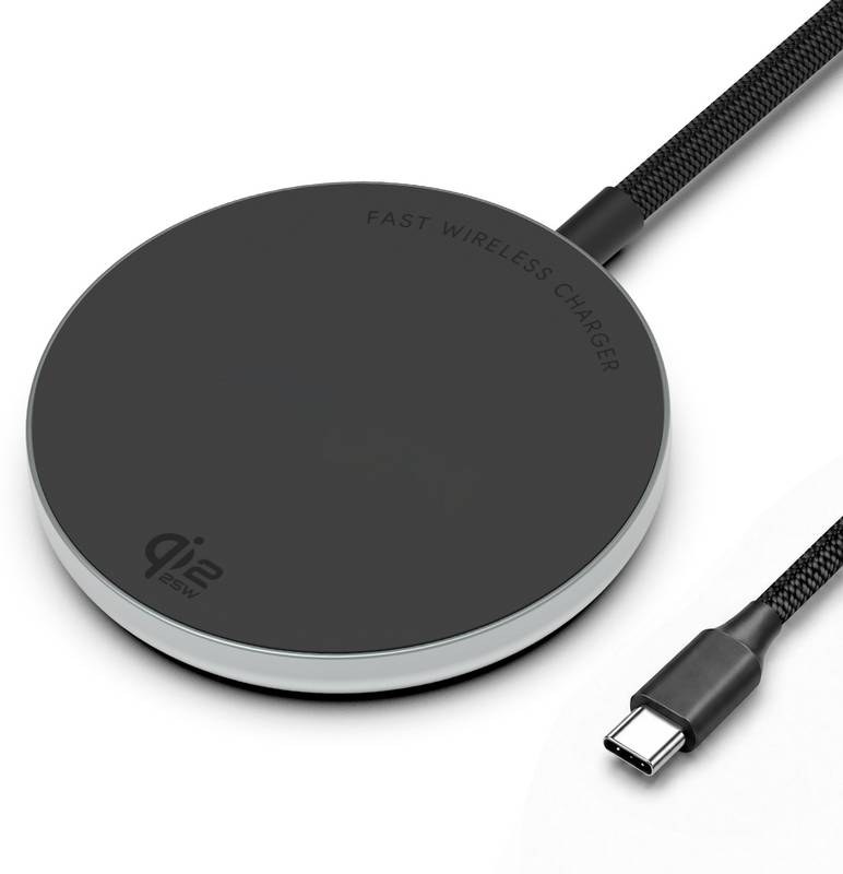 [SMX-261D9709FDAB45B9] AMKETTE PowerPro Air 450, 15W Qi2 Magsafe Wireless Charging Pad (Grey)