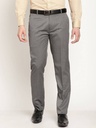 [SMF-1ADC1F19386F71-5] CANTABIL Regular Fit Men Grey Trousers (38)