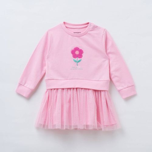 [SMF-371C69BDAABB77-2] Pantaloons Baby Baby Girls Above Knee Casual Dress (FAIRYTALE) (6 - 9 Months)